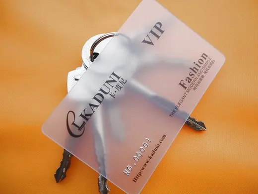 PVC card