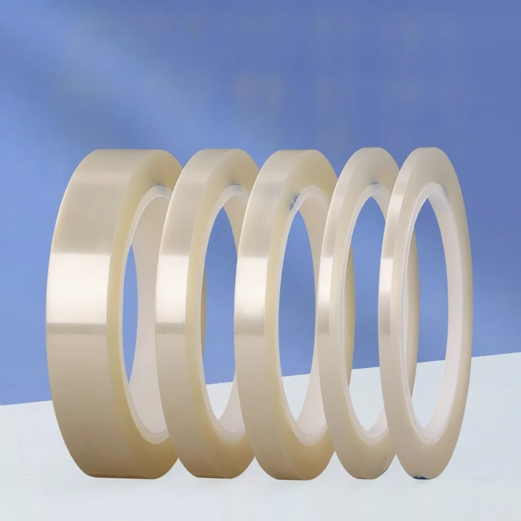 Double-sided silicone tape resistant to 300°C high-temperature transparent silicone tape
