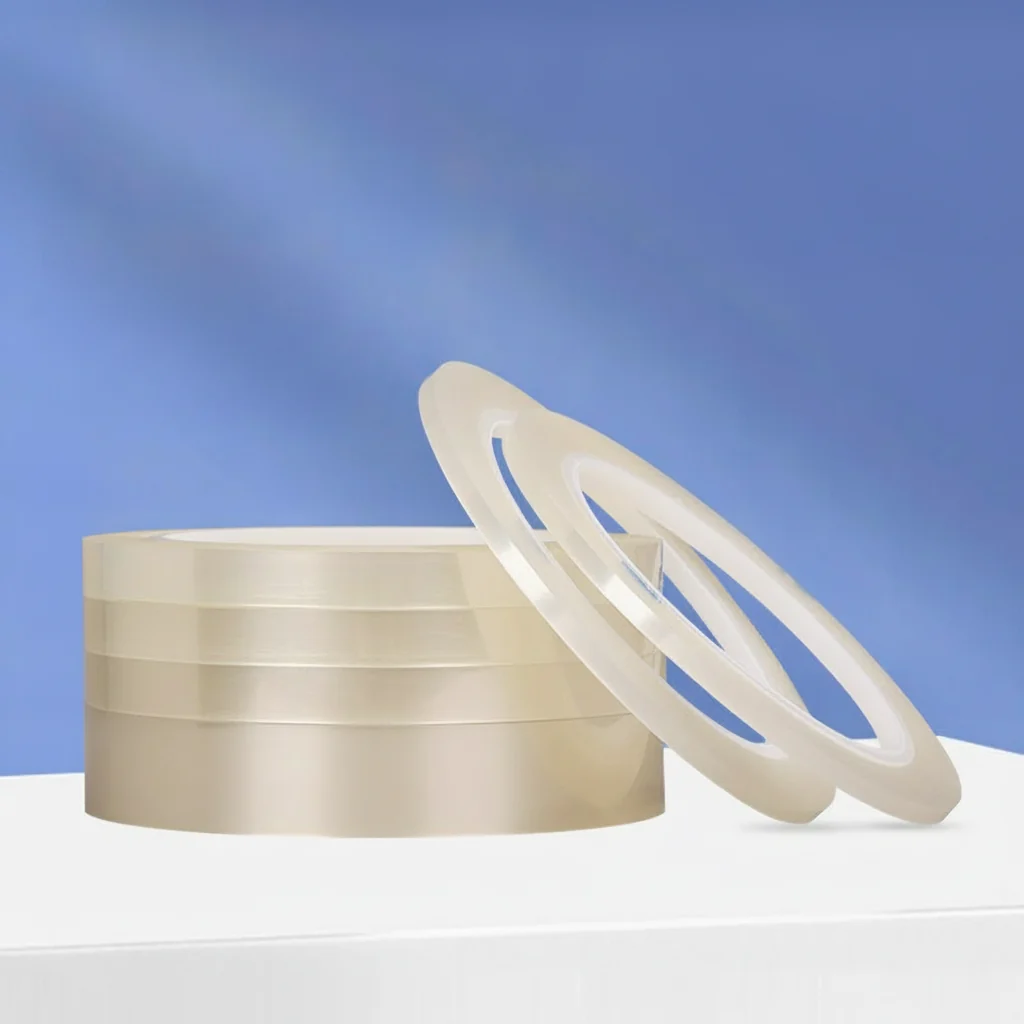 Double-sided silicone tape resistant to 300°C high-temperature transparent silicone tape