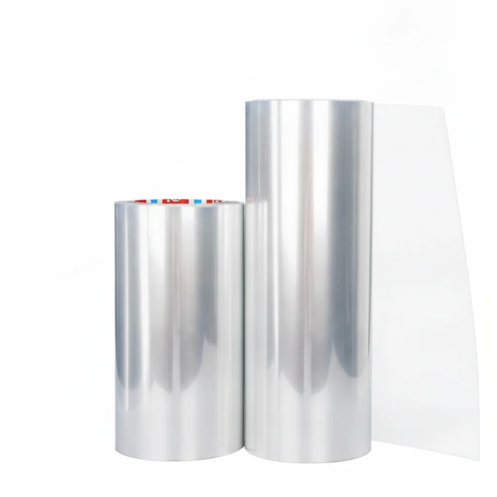 High-transparency PET anti-adhesion and release film