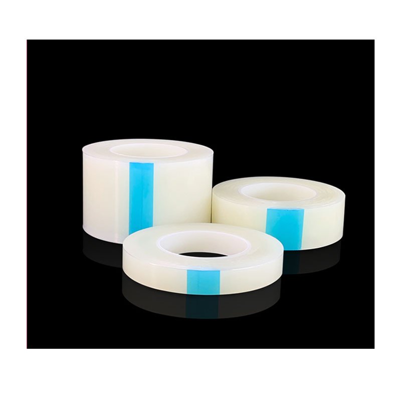 Low-tack transparent PE protective film