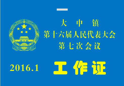 People's Congress work permit