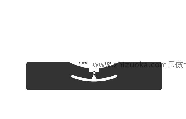 9654 ultra-high frequency electronic tag