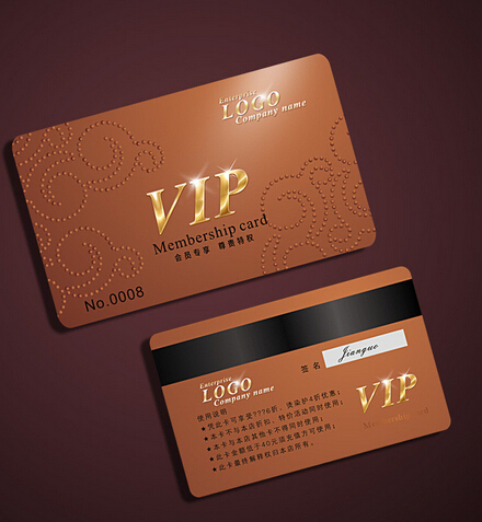 Shopping cards, shopping card design and production, shopping card design for free