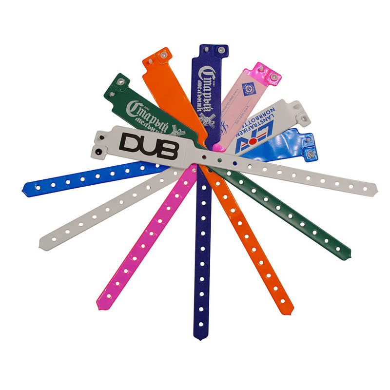 RFID disposable PVC wristbands
