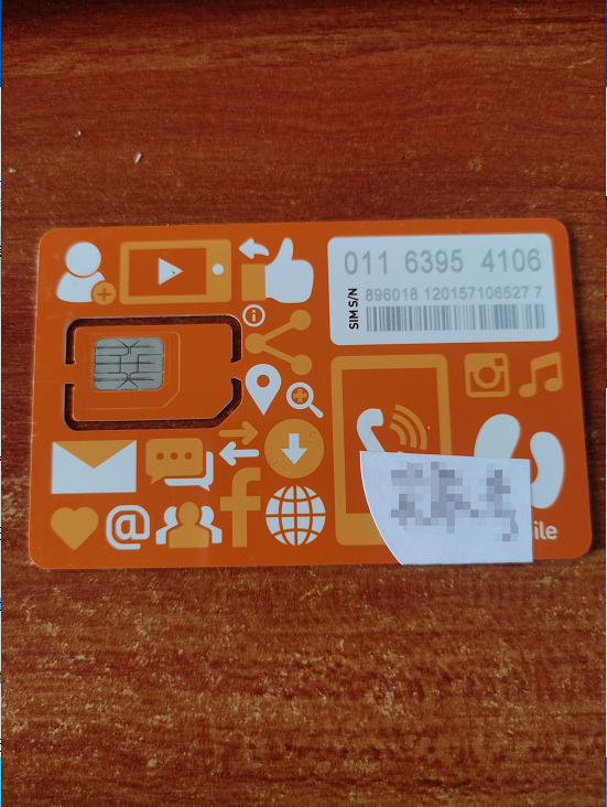 Shopee Shopee registration card